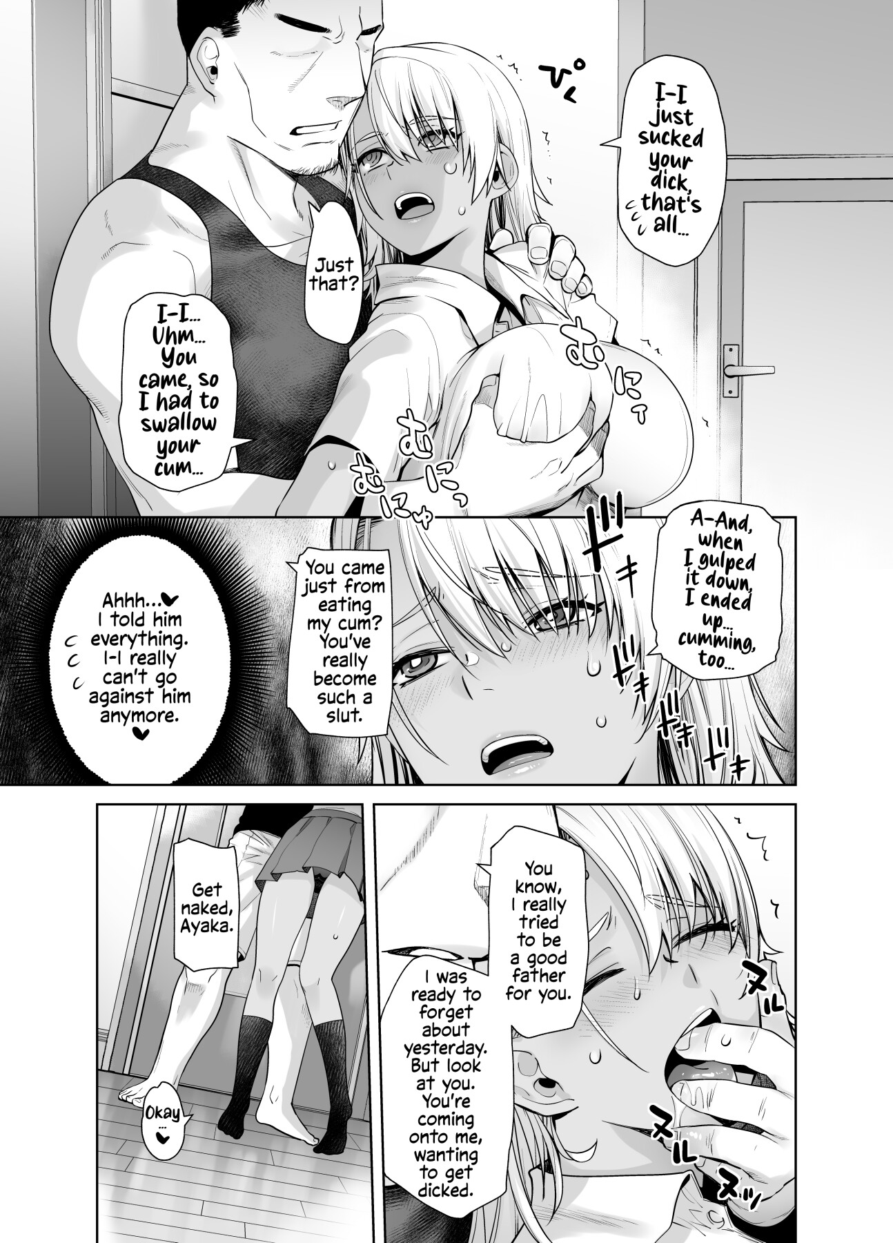 Hentai Manga Comic-Gyaru Daughter Has Passionate Sex With Her Dad 2-Read-15